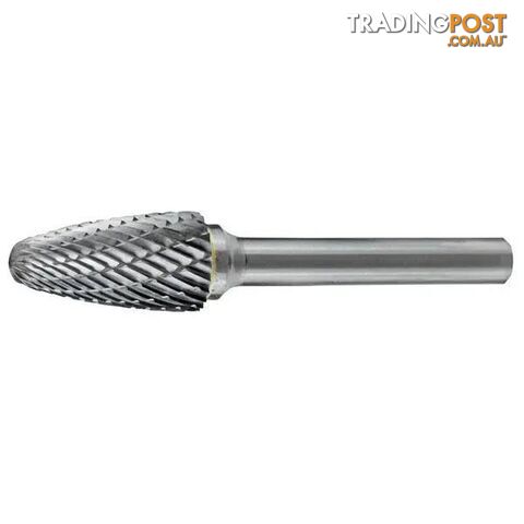 Carbide Burr Tree Shape Radius End 1/4" X 3/4" Head 1/4" Shank DC CB-SF1
