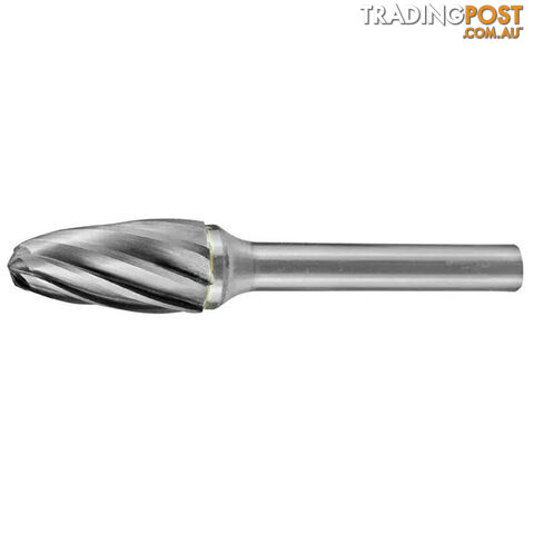 Carbide Burr Tree Shape Radius End 5/8' X 1" Head 1/4" Shank AC (CB-SF6-AC)
