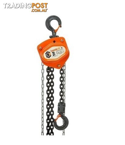 2 Tonne Capacity 3m Long Chain Block Commercial CBC02