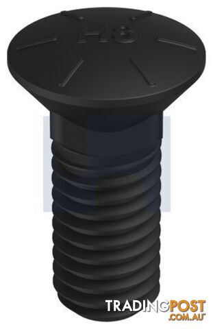 Plain Finish Plow Bolt SQ Neck Grade 8 Imperial Hobson