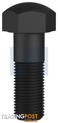 Plain Track Bolts Finish Track Bolt Dome Hex Grade 9 Hobson