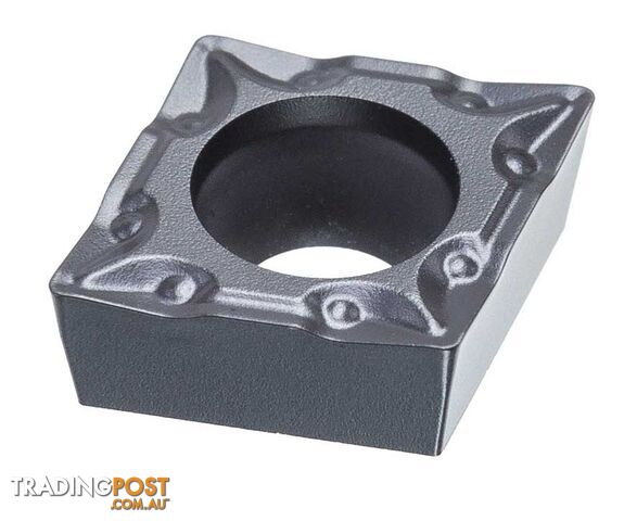 80° Diamond 9mm Turning Insert Pack of 10 Harlingen CCMT09T304