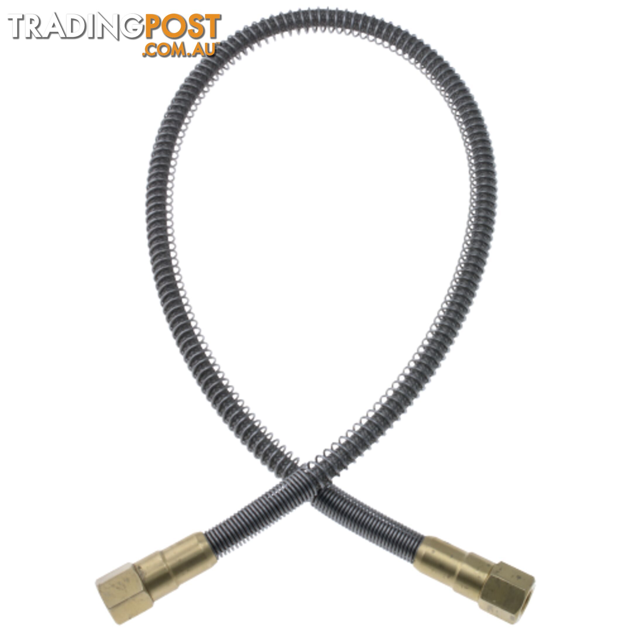 Flexible Lead Stainless Steel PTFE Lined 900mm Premix Type 10, 1/4" NPT GHF09WPPM