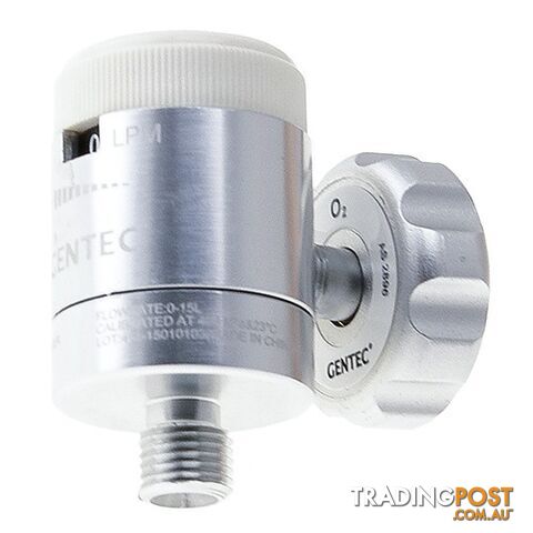 Click-Style Flowmeter Medical Oxygen 15L/min SIS