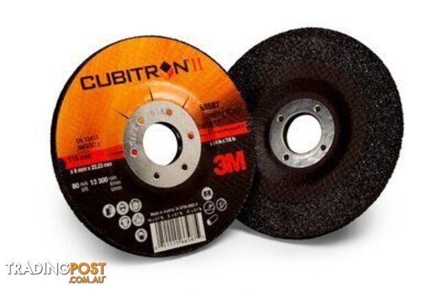 Grinding Wheel Depressed Centre 230 x 7 mm Cubitronâ¢II XC991187961 Pack of 5