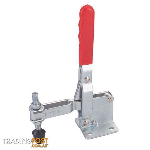 Toggle Clamp Vertical Flanged Base Straight Handle 360kg Cap 85mm Reach ITM...