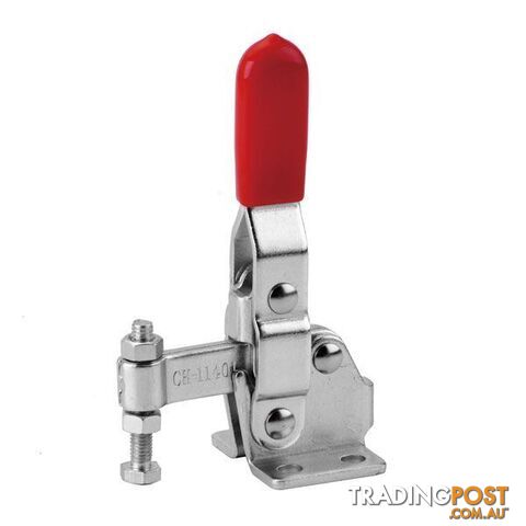 Toggle Clamp Vertical Flanged Base Straight Handle 100kg Cap 34mm Reach ITM...