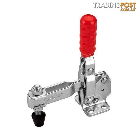 Toggle Clamp Vertical Flanged Base Straight Handle 227kg Cap 71.4mm Reach ITM...