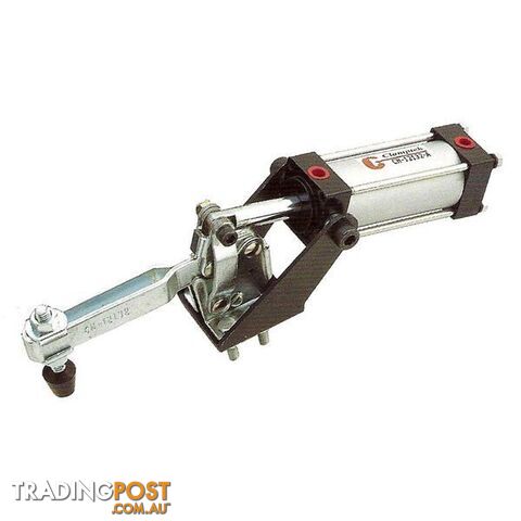 Pneumatic Toggle Clamp Flanged Base 227kg Cap 88mm Reach ITM CH-12132-A
