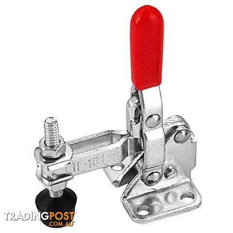 Toggle Clamp Vertical Flanged Base Straight Handle 227kg Cap 95.2mm Reach ITM...