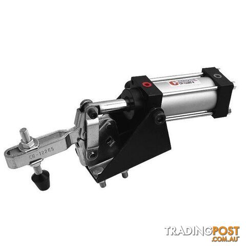 Pneumatic Toggle Clamp Flanged Base 340kg Cap 92mm Reach ITM CH-12265-A