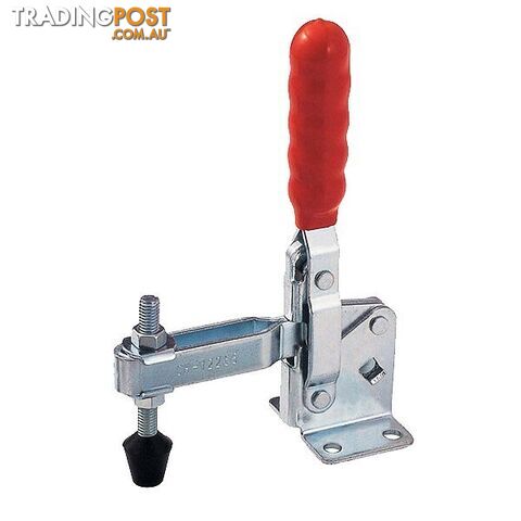 Toggle Clamp Vertical Flanged Base Straight Handle 340kg Cap 85.1mm Reach ITM...