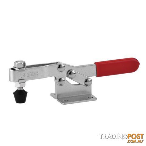 Toggle Clamp Horizontal Flanged Base Straight Handle 100kg Cap 50mm Reach ITM...