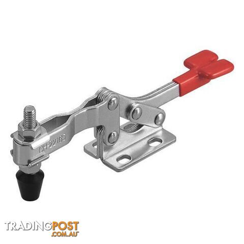 Toggle Clamp Horizontal Flanged Base Flat Handle 250kg Cap 71.4mm Reach ITM...