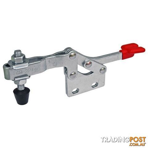 Toggle Clamp Horizontal Straight Base Flat Handle 250kg Cap 71.4mm Reach ITM...