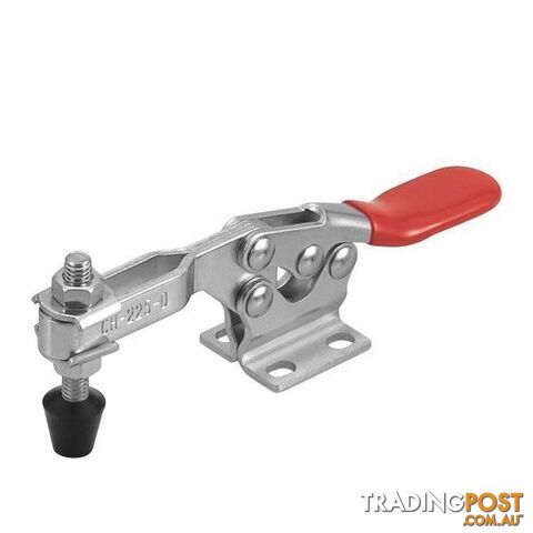 Toggle Clamp Horizontal Flanged Base Flat Handle 227kg Cap 70mm Reach ITM...