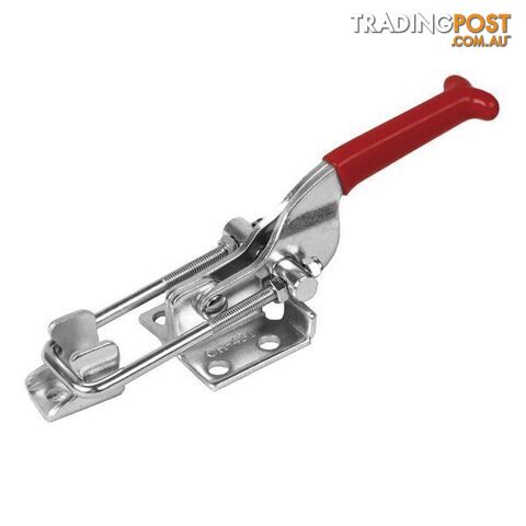 Toggle Clamp Stainless Steel Latch Flanged Base Straight Handle 900kg Cap 115mm...