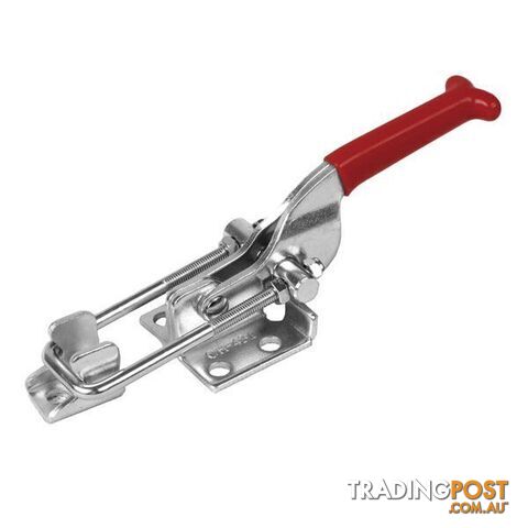 Toggle Clamp Stainless Steel Latch Flanged Base 318kg Cap 87mm Reach ITM...
