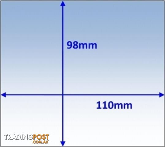 Clear Outer 110 x 98mm Lens Suits Weldguard, Translight & Others CL11098-10 Pkt:...