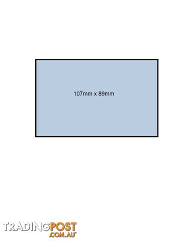 Outer Welding Lens To Suit U400A Welding Helmet 107mm x 89mm Pkt : 5 CLU400AO