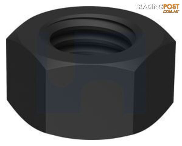 Plain Finish Plow Nut Grade 8 Imperial Hobson