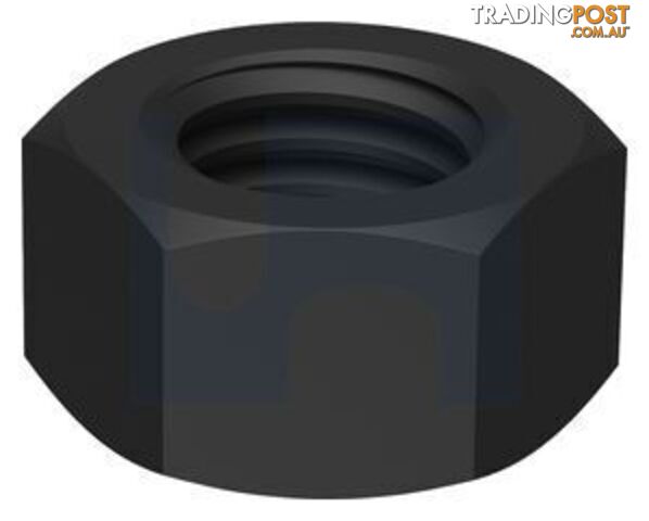 Plain Finish Plow Nut Grade 8 Imperial Hobson