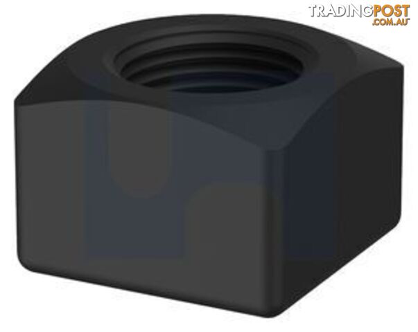 Plain Finish Track Nut Square Grade 8 Imperial Hobson
