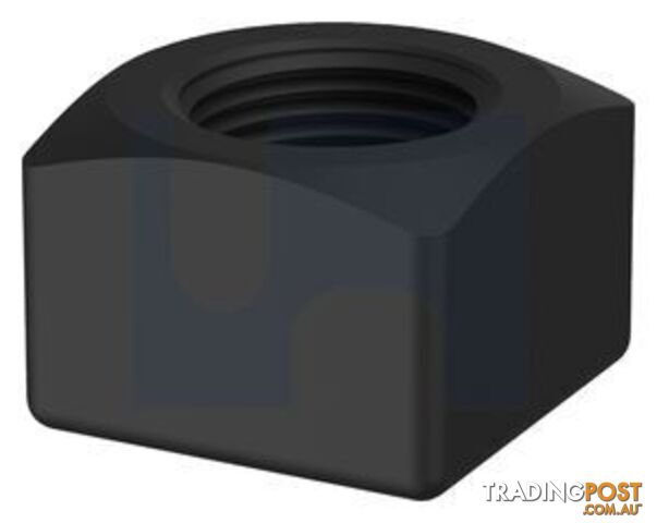 Plain Finish Track Nut Square Grade 8 Imperial Hobson
