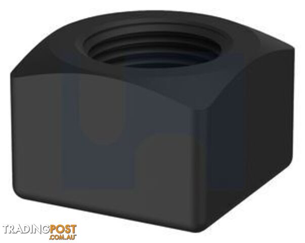 Plain Finish Track Nut Square Grade 8 Imperial Hobson