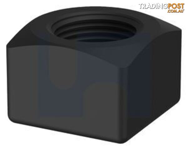 Plain Finish Track Nut Square Grade 8 Metric Fine Hobson
