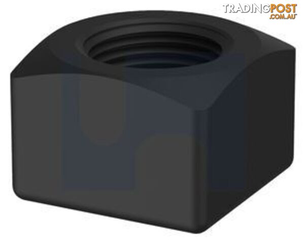 Plain Finish Track Nut Square Grade 8 Metric Fine Hobson