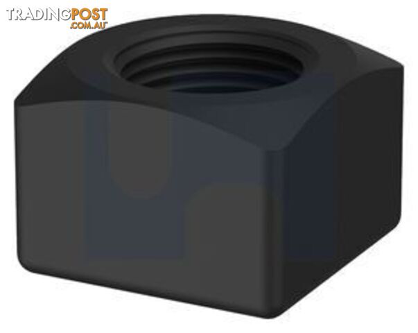 Plain Finish Track Nut Square Grade 8 Metric Fine Hobson