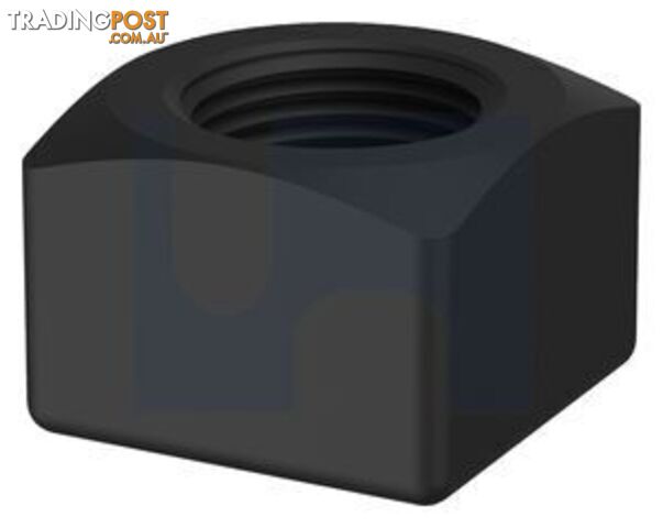 Plain Finish Track Nut Square Grade 8 Metric Fine Hobson