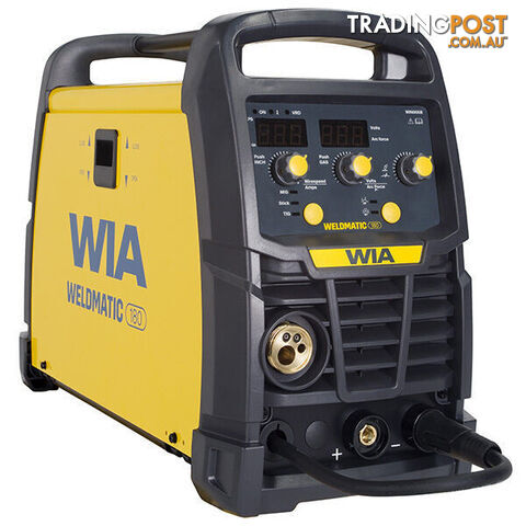 Weldmatic 180 Single Phase Mig / Stick / Tig Welder Wia CP141-1