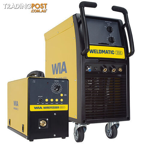 Weldmatic 356 With W64-1 4 Roll Drive Wire Feeder WIA CP147-1
