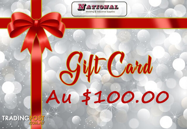 Gift Vouchers Value $ 100.00 Spend in Store or Online