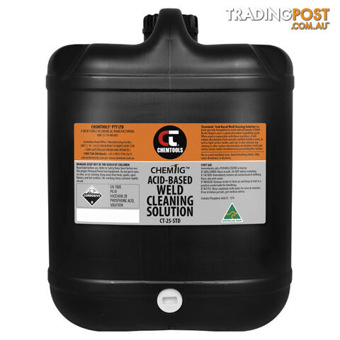 Weld Cleaning Fluid 20L For Electrical Weld Cleaning CT-25-STD-20L