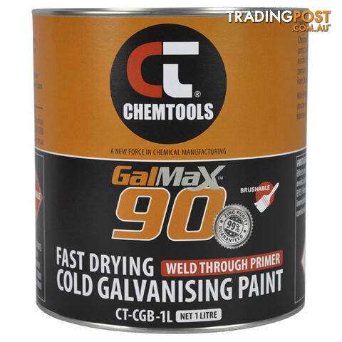 Cold Galvanising Paint 1L Brushable Chemtools CT-CGB-1L