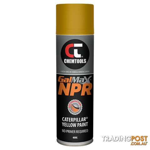Caterpillar Yellow Gal Paint with Zinc Aerosol 400g