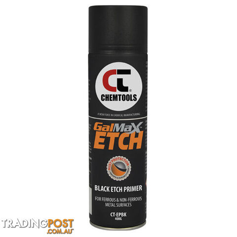 Etch Primer Black 400g Aerosol Galmax CT-EPBK-400