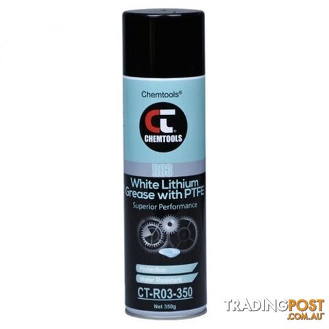 White Lithium Grease with PTFE 350g Aerosol