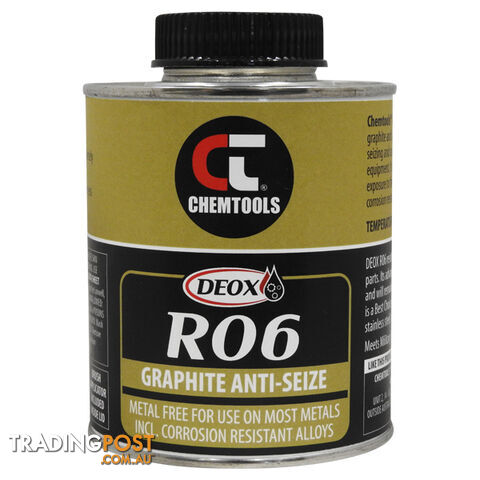 R06 Graphite Anti-Seize 500g Brush Top