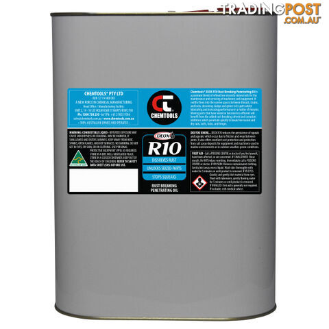 DEOX R10 Rust Breaking Penetrating Oil CT-R10-20L