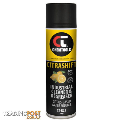 Citrashift Industrial Cleaner & Degreaser 300g Aerosol Chemtools CT-R22-300