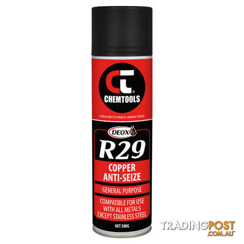 DEOX R29 Copper Anti-Seize 300g Aerosol CT-R29-300