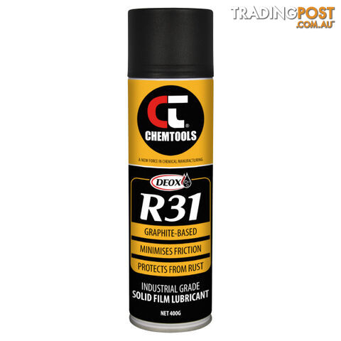 R31 Dry Graphite Based Dry Fiilm Lubricant 400g Aerosol CT-R31-400