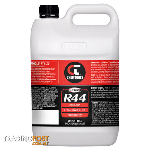 R44 Solvent Free Thick Film Lubricant 5L
