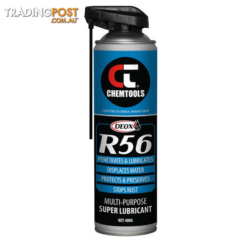 DEOX R56 Industrial (Prev. Multi-Purpose) Super Lubricant 400g Aerosol ChemTools...