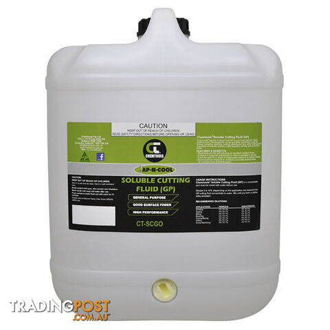 Soluble Cutting Fluid GP 20 Litres Plastic Drum CT-SCGO-20L