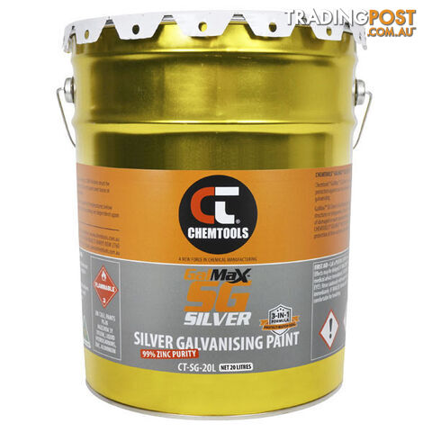 GalMax™ SG Silver 3-in-1 Galvanising Paint 20 Litres CT-SG-20L - photo 1 of 1
